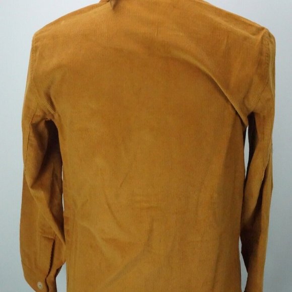Anderson Sheppard Work Jacket Corduroy Coat Ochre Sz XXS Brand New - Picture 4 of 8